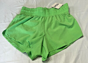 DSG Women's High Rise Stride Shorts NWT XS Hyper Lime 3" Athletic Running